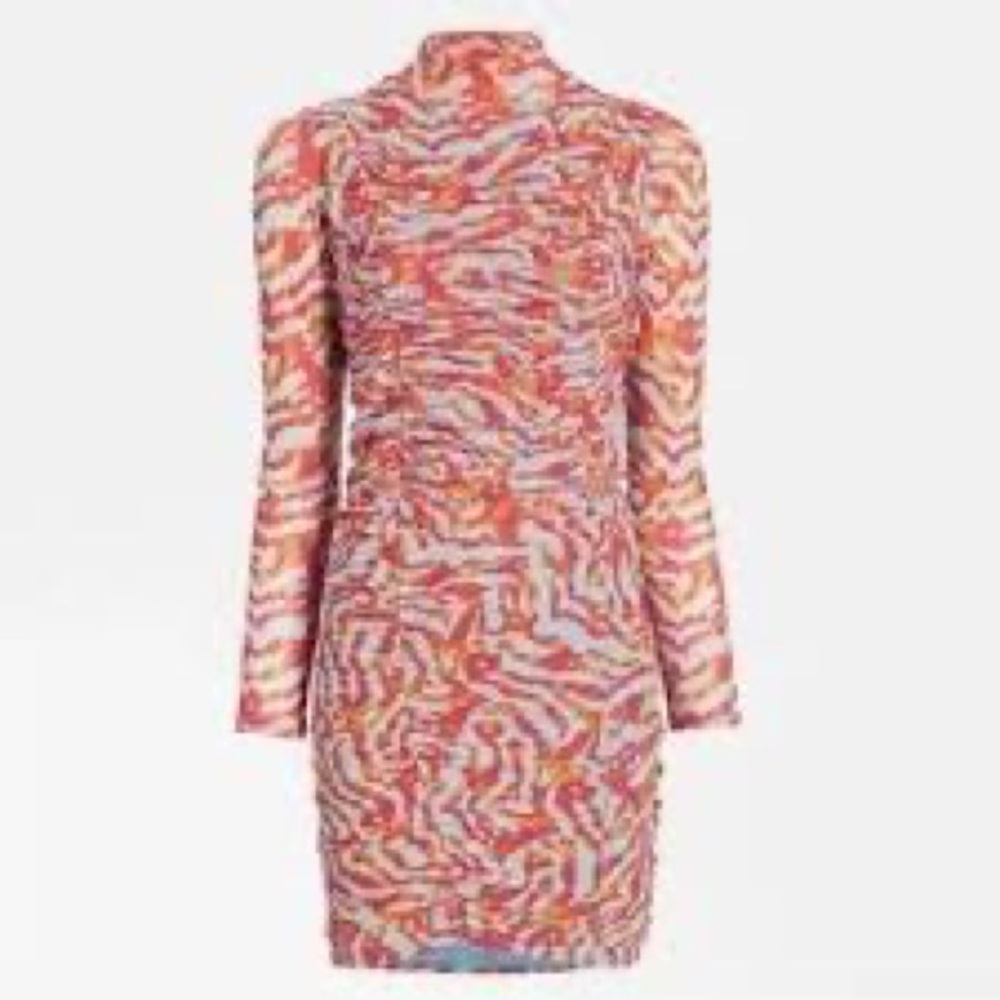 Circus by Sam Edelman Multicolor Long Sleeve mesh Dress